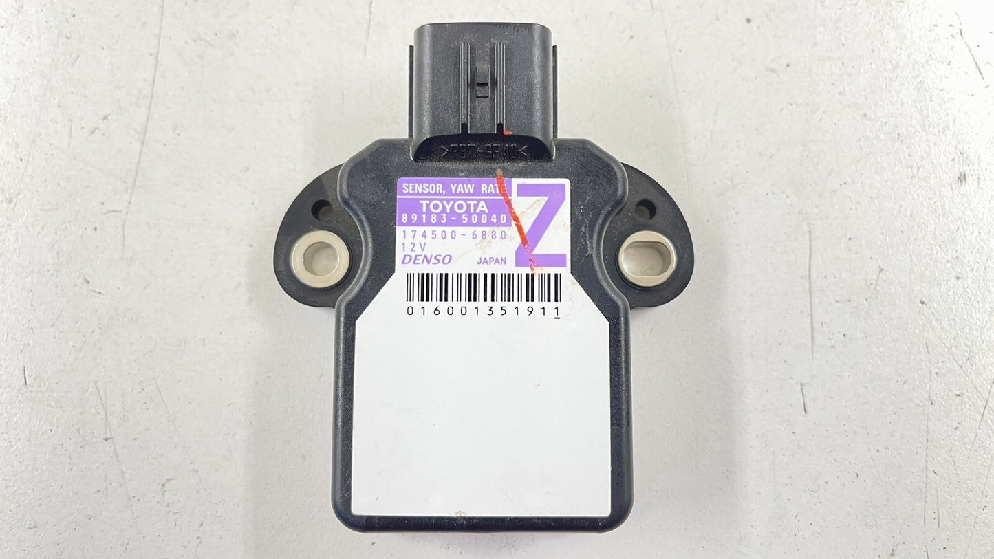 16-20 LEXUS GS F STABILITY YAW RATE SENSOR MODULE 89183-50040 OEM