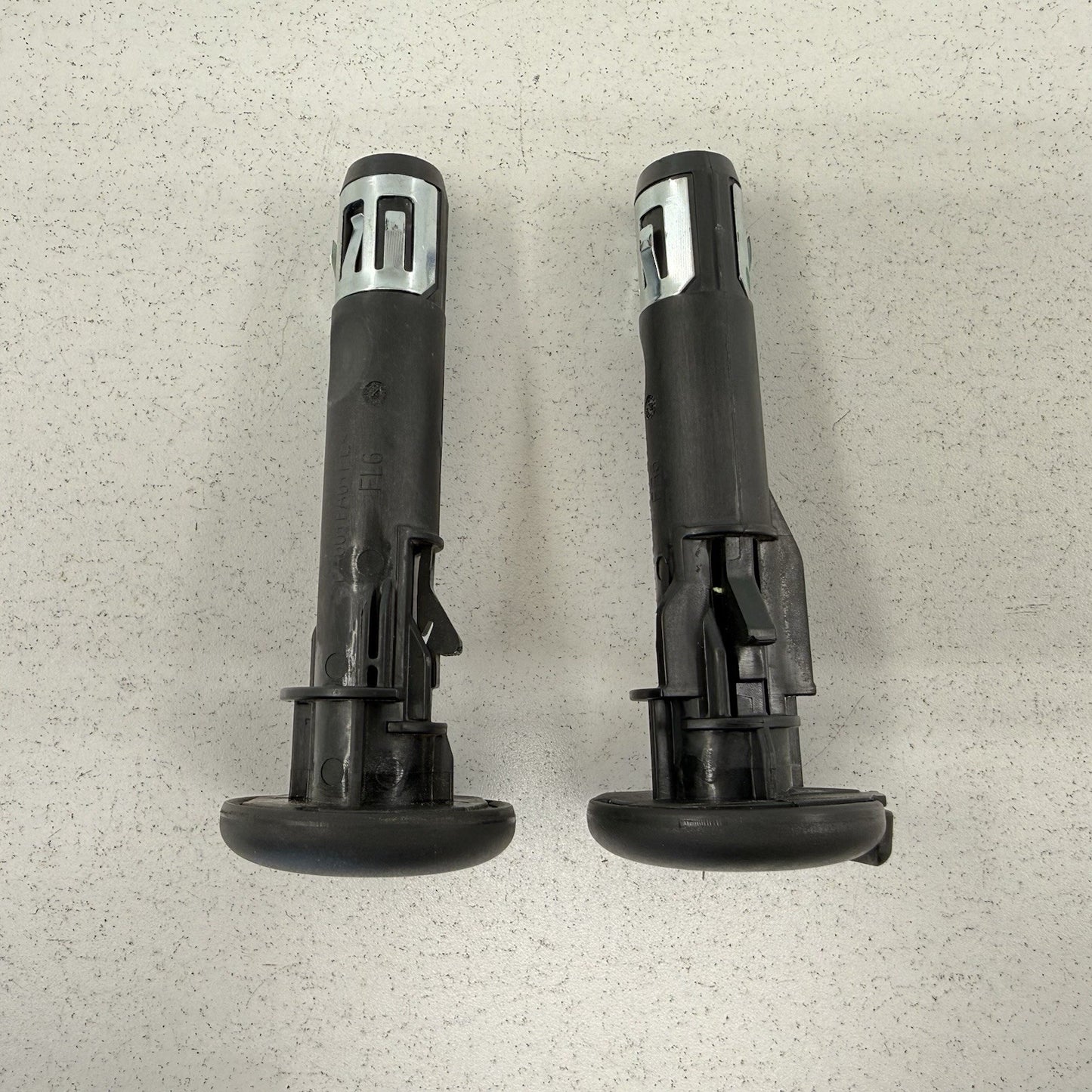 10-15 Chevrolet Camaro Left Front Headrest Seat Guide Sleeve Slot Pair OEM