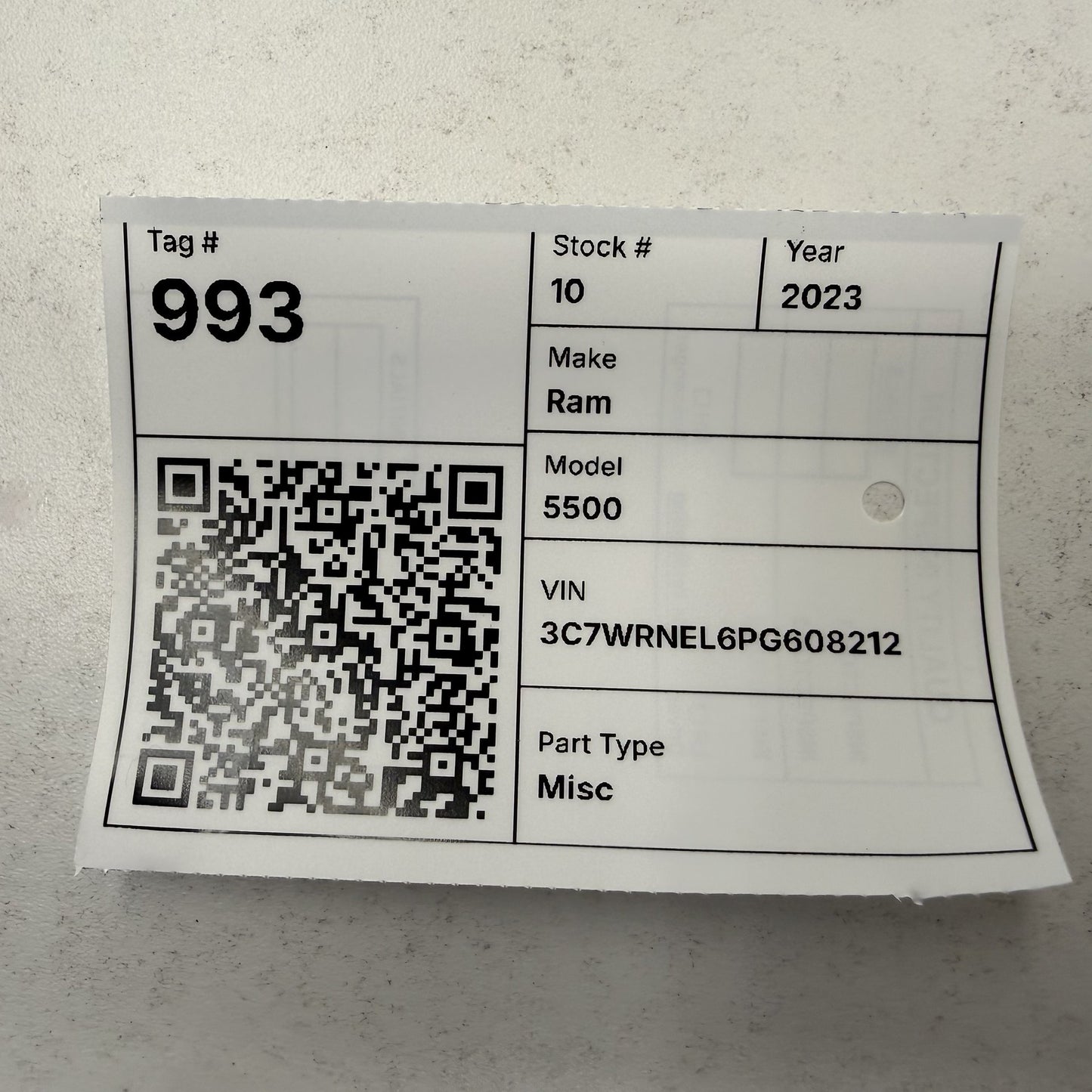 2019-2026 Ram 2500 3500 Cummins Coolant Reservoir Overflow Expansion Tank OEM