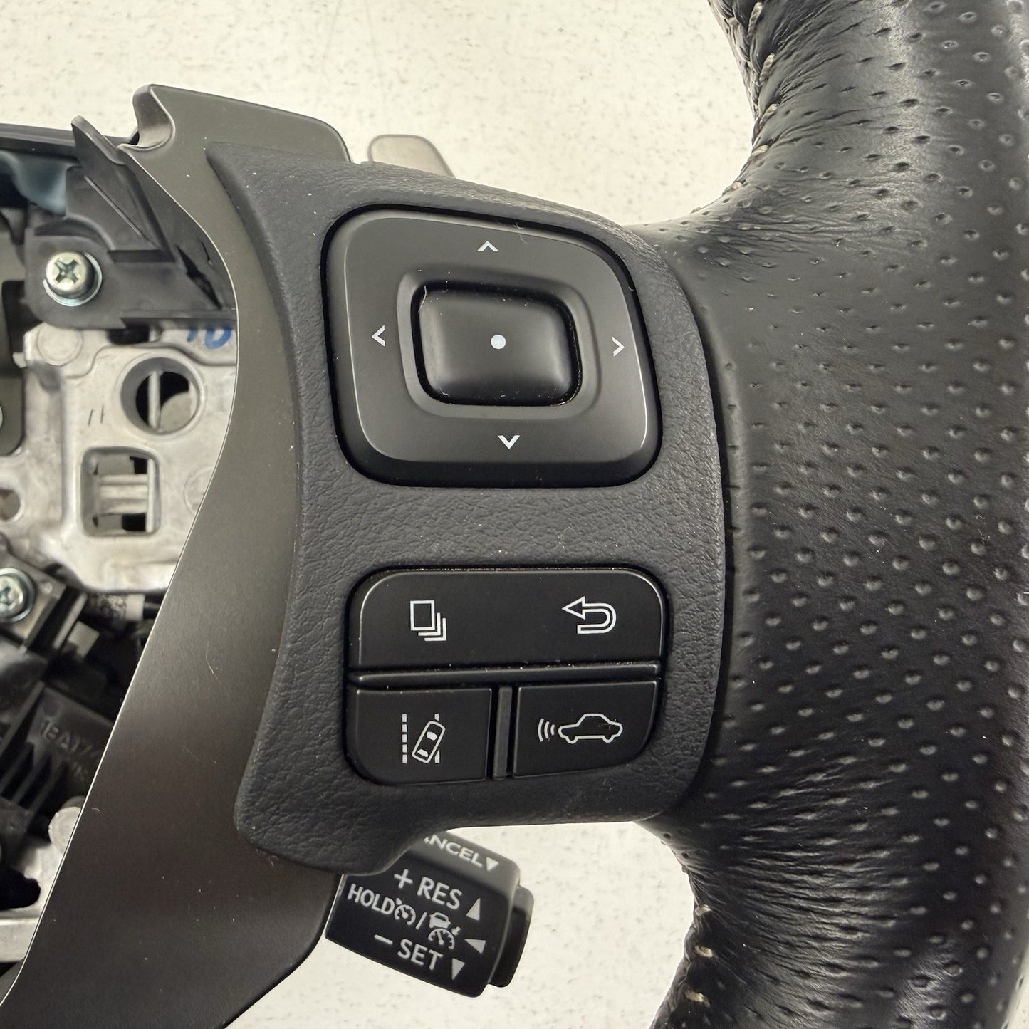 22-25 Lexus IS500 F Sport Heated Steering Wheel W/ Paddle Shifters Black OEM