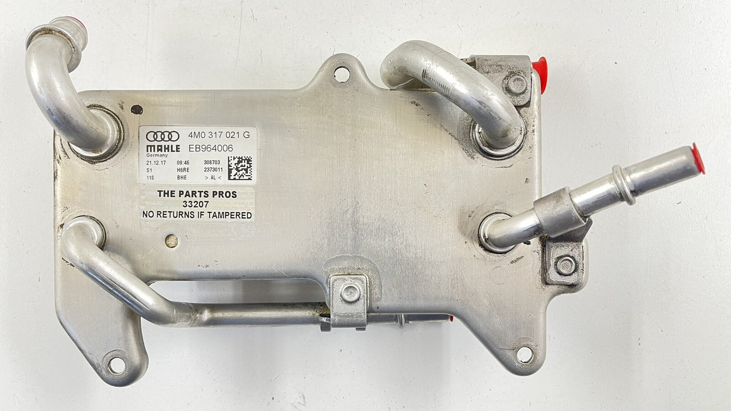 18-23 AUDI S4 S5 TRANSMISSION OIL COOLER HEAT EXCHANGER 4M0317021G OEM