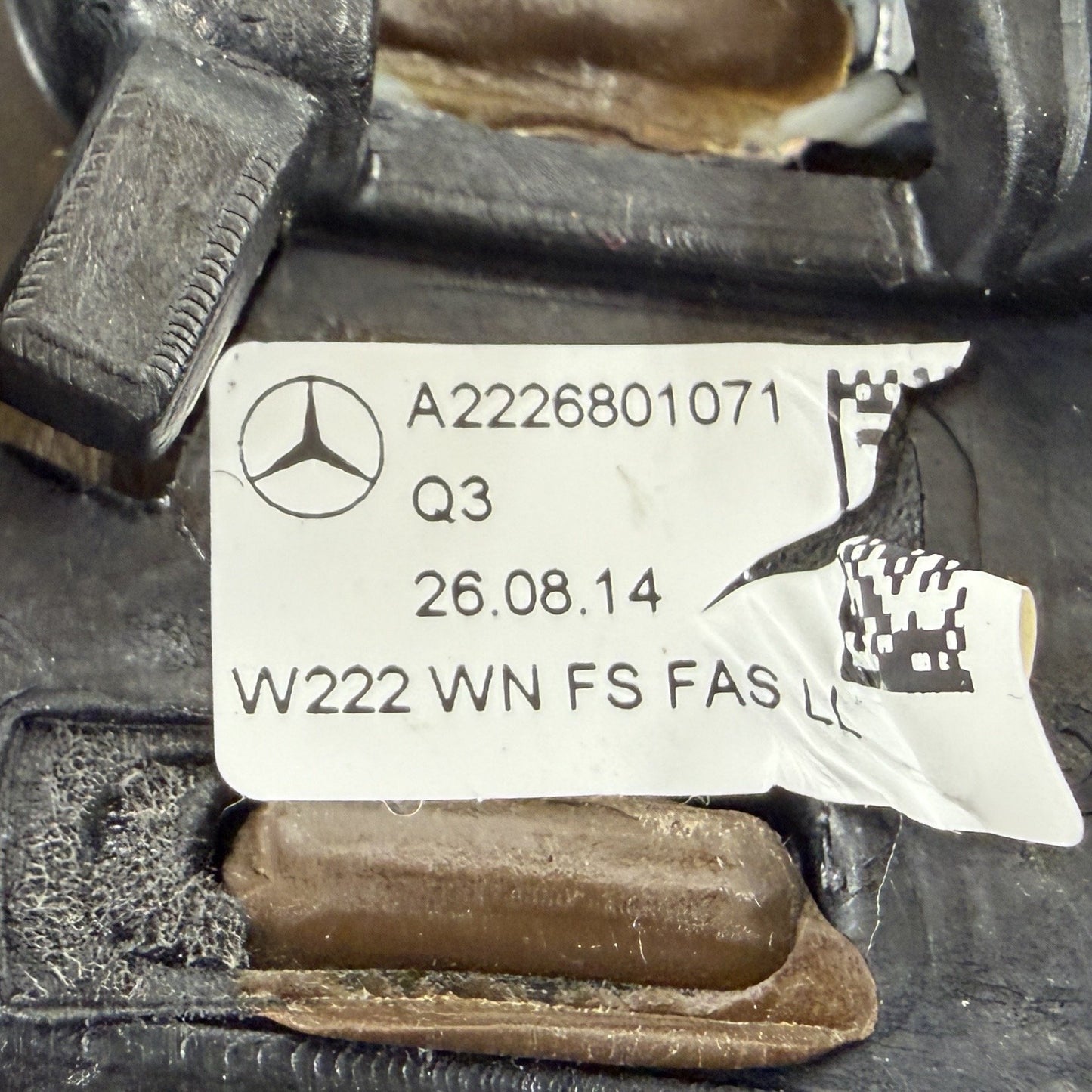 2014-2017 Mercedes-Benz S550 W222 Dashboard Dash Left Wood Trim W/ Switches OEM