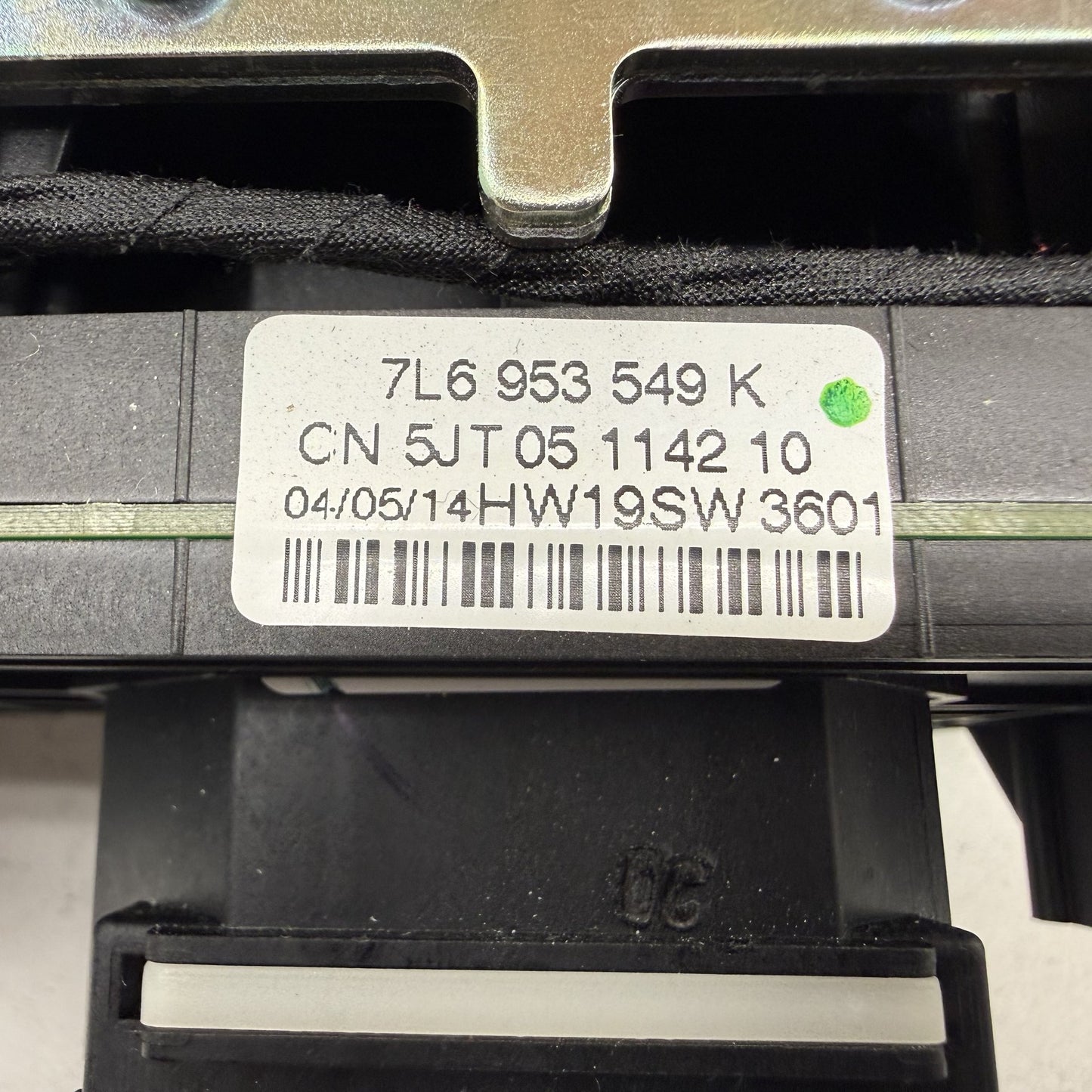 14-18 Bentley Flying Spur Combination Switch Clockspring W/ Paddle Shifters OEM