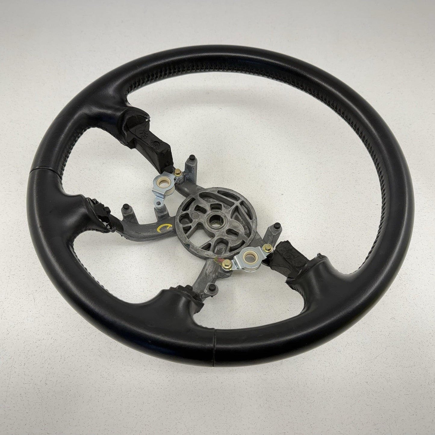 97-04 Chevrolet Corvette C5 Z06 Steering Wheel Leather Black OEM
