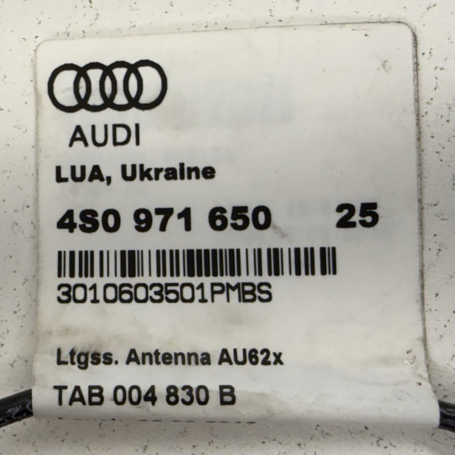 17-23 Audi R8 Dashboard Dash Instrument Panel Wire Wiring Harness 4S1971277E OEM