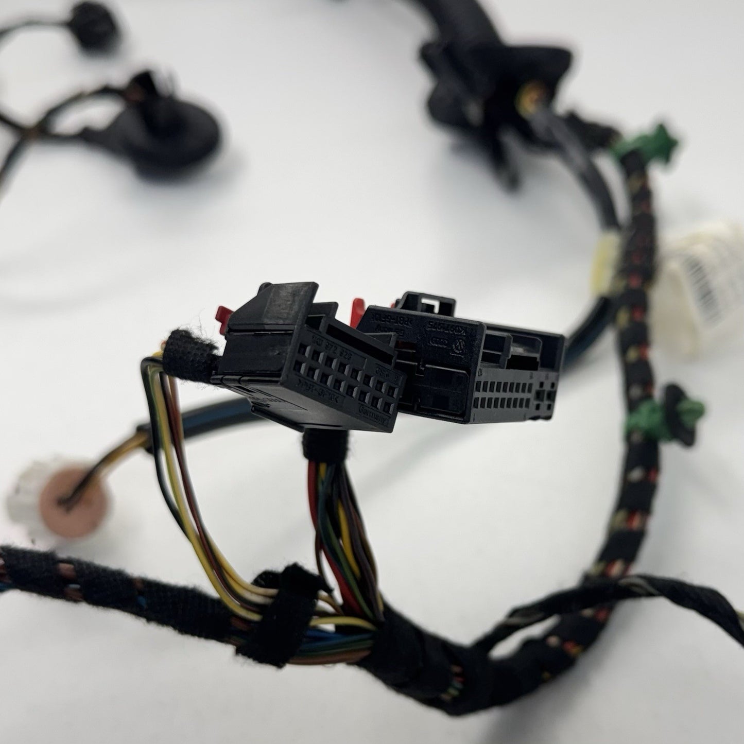 05-08 Porsche 911 997 Cayman 987 Left Door Wire Harness W/ Airbag Plug OEM
