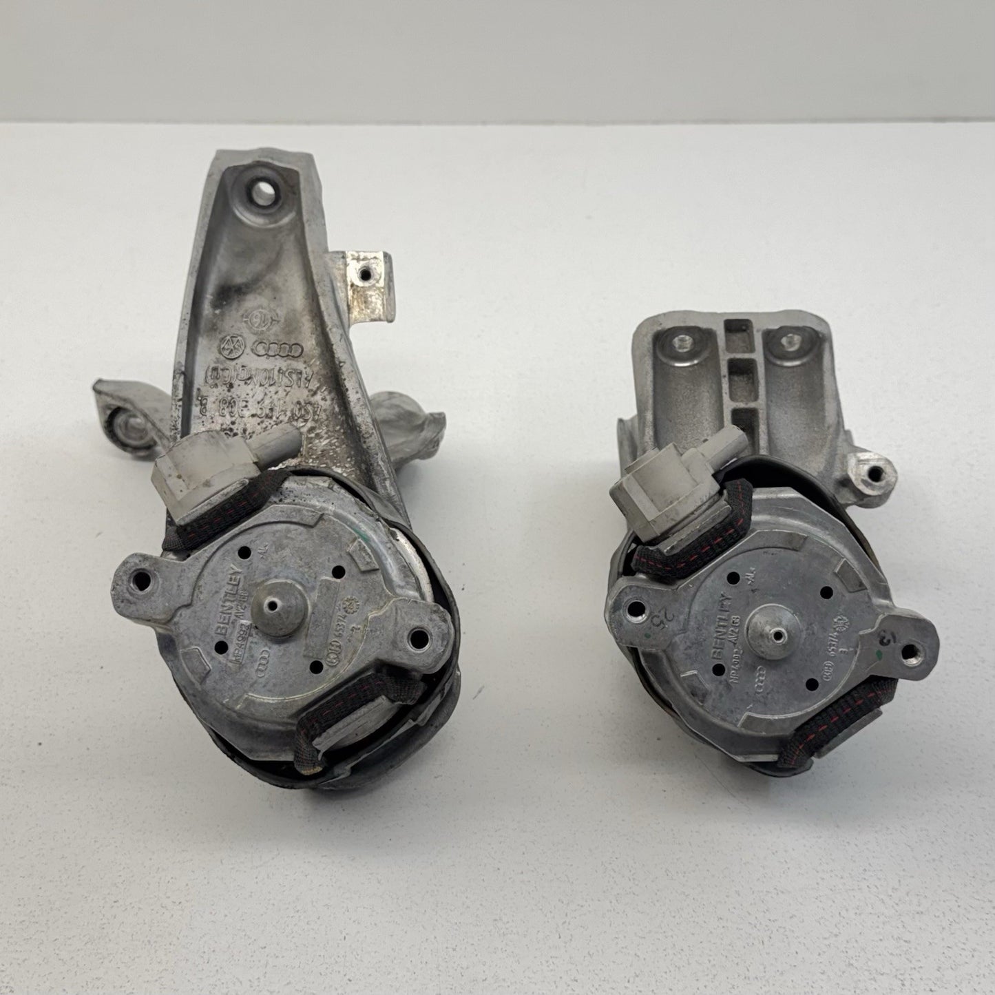 17-23 Audi R8 5.2L V10 Motor Engine Mount W/ Bracket Pair Left & Right OEM