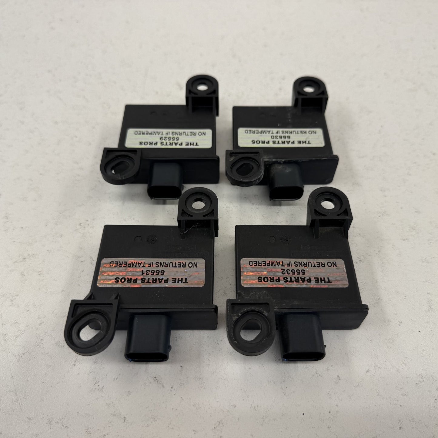 14-18 Bentley Flying Spur TPMS Tire Pressure Monitor Module Set 4F0907283 OEM