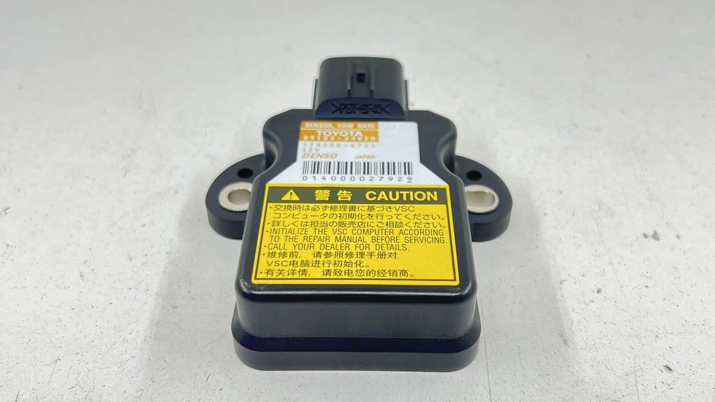 15-20 LEXUS RC F GS F STABILITY YAW RATE SENSOR MODULE 89183-24020 OEM