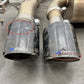 BMW M3 M4 G80 G82 Yonristic Vanta Edition Valved Catback Exhaust Carbon Tips
