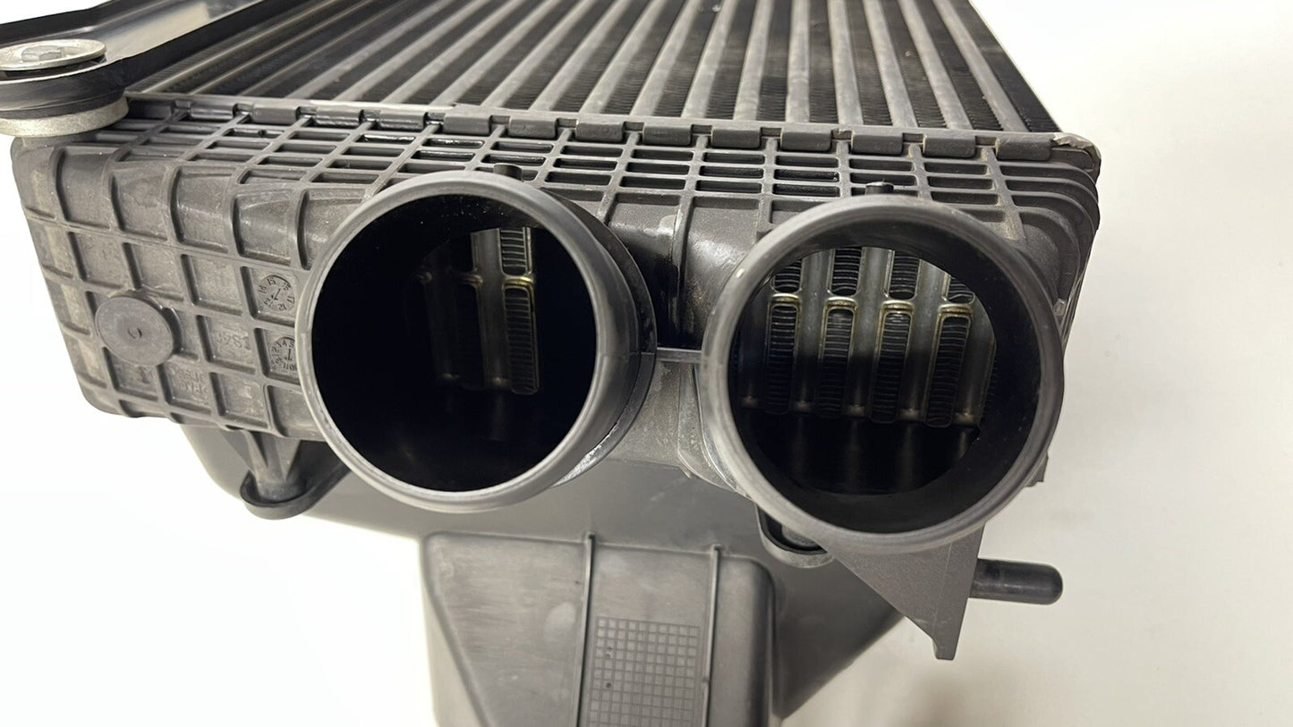 14-17 MASERATI GHIBLI PASSENGER RIGHT TURBO INTERCOOLER W/ DUCT 670009833 OEM