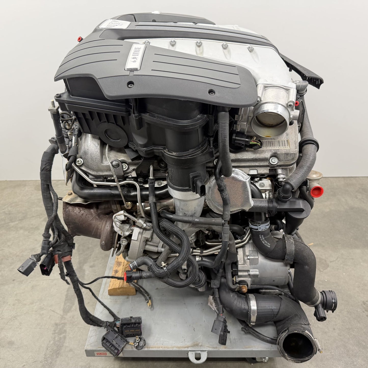 14-18 Bentley Flying Spur 6.0L W12 Twin Turbo Complete Engine Dropout 31K OEM