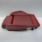 18-24 Audi S4 S5 Driver Left Front Sport Seat Lower Cushion Magma Red OEM