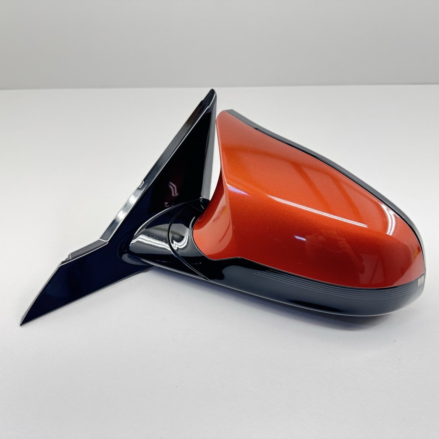 16-21 BMW M2 F87 Driver Left Door Mirror Side View Sunset Orange OEM