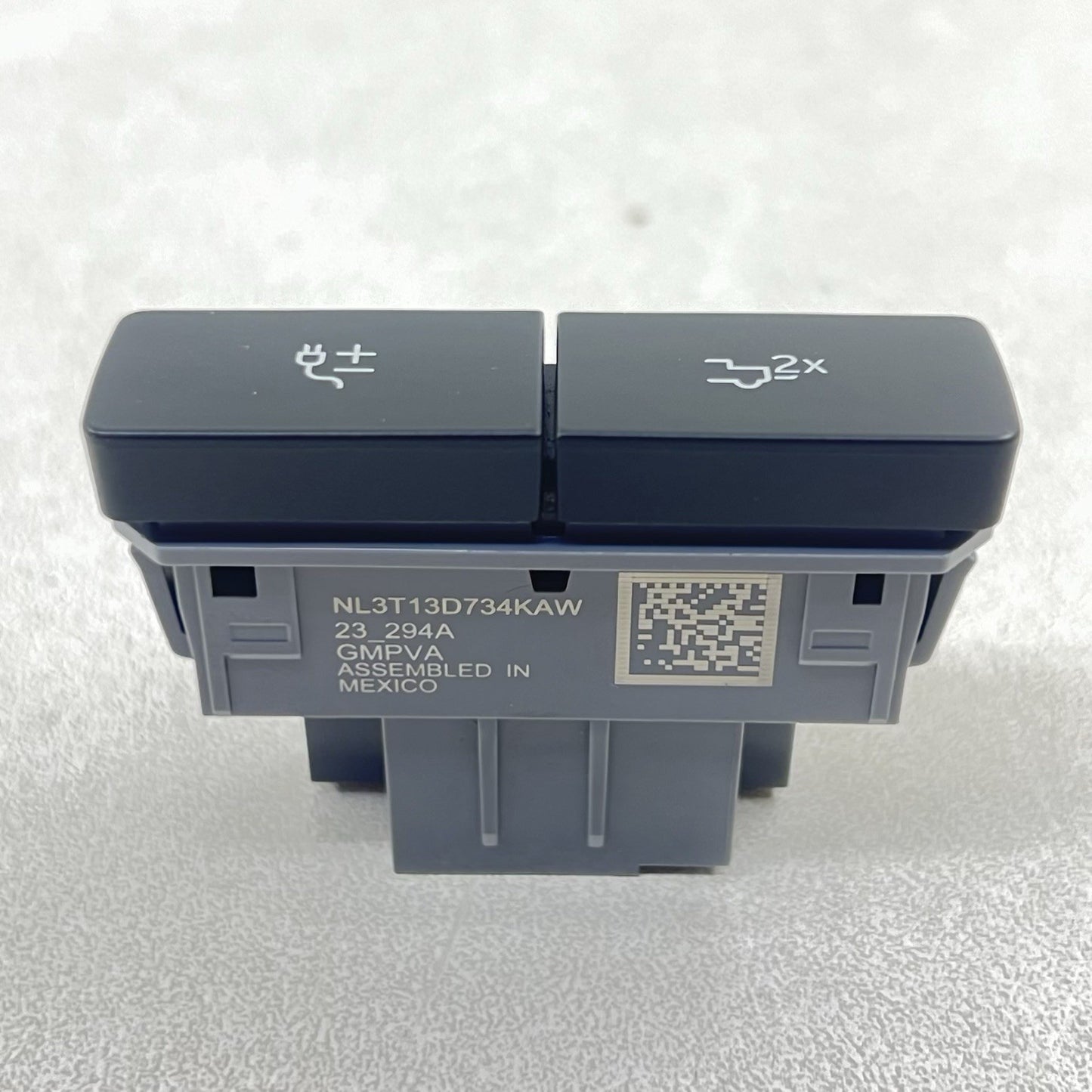 21-25 FORD F-150 REAR TRUNK OPEN RELEASE & POWER PLUG CONTROL SWITCH BUTTON OEM