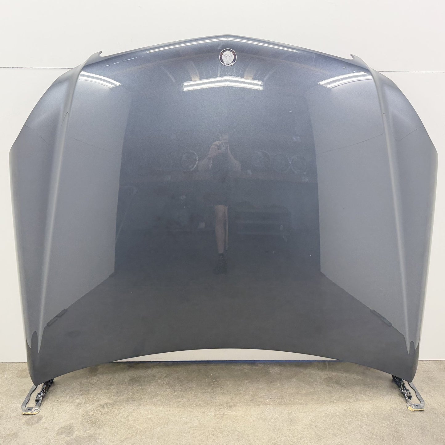 2012-2014 Mercedes-Benz C250 W204 Front Hood Panel Iridium Silver Metallic OEM