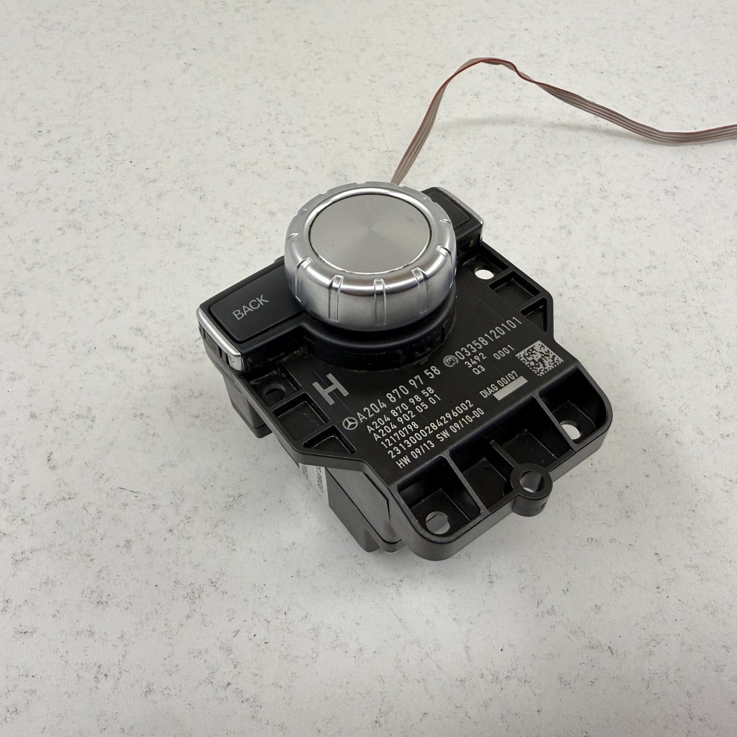 2012-2014 Mercedes C250 W204 Console Head Unit Controller Knob Multi Switch OEM