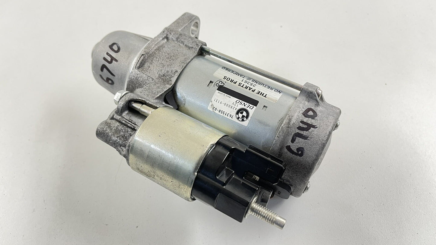 16-18 BMW M2 3.0L MOTOR ENGINE CRANK STARTER 7631558 OEM