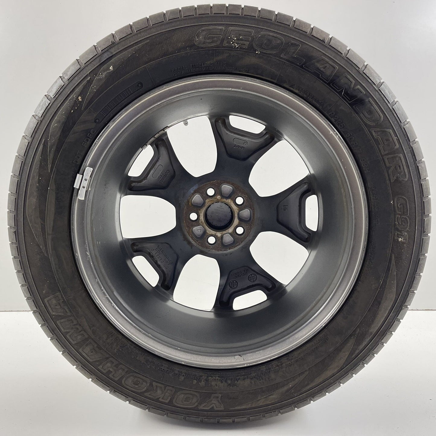 18-22 SUBARU CROSSTREK WHEEL RIM W/ TIRE 17x7 +55 OFFSET FACTORY OEM