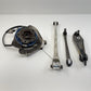 05-12 Porsche Boxster Cayman 987 Left Rear Knuckle Hub W/ Control Arm Set OEM