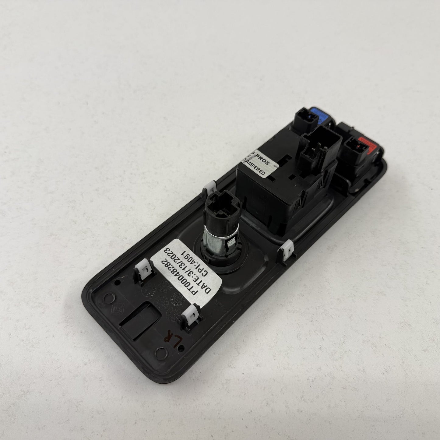 2022-2024 Rivian R1S Left Rear Seat Fold Down Switch &amp; Power Outlets W/ Trim OEM