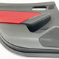 2024 ACURA INTEGRA TYPE S LEFT REAR DOOR PANEL COVER TRIM BLACK AND RED OEM