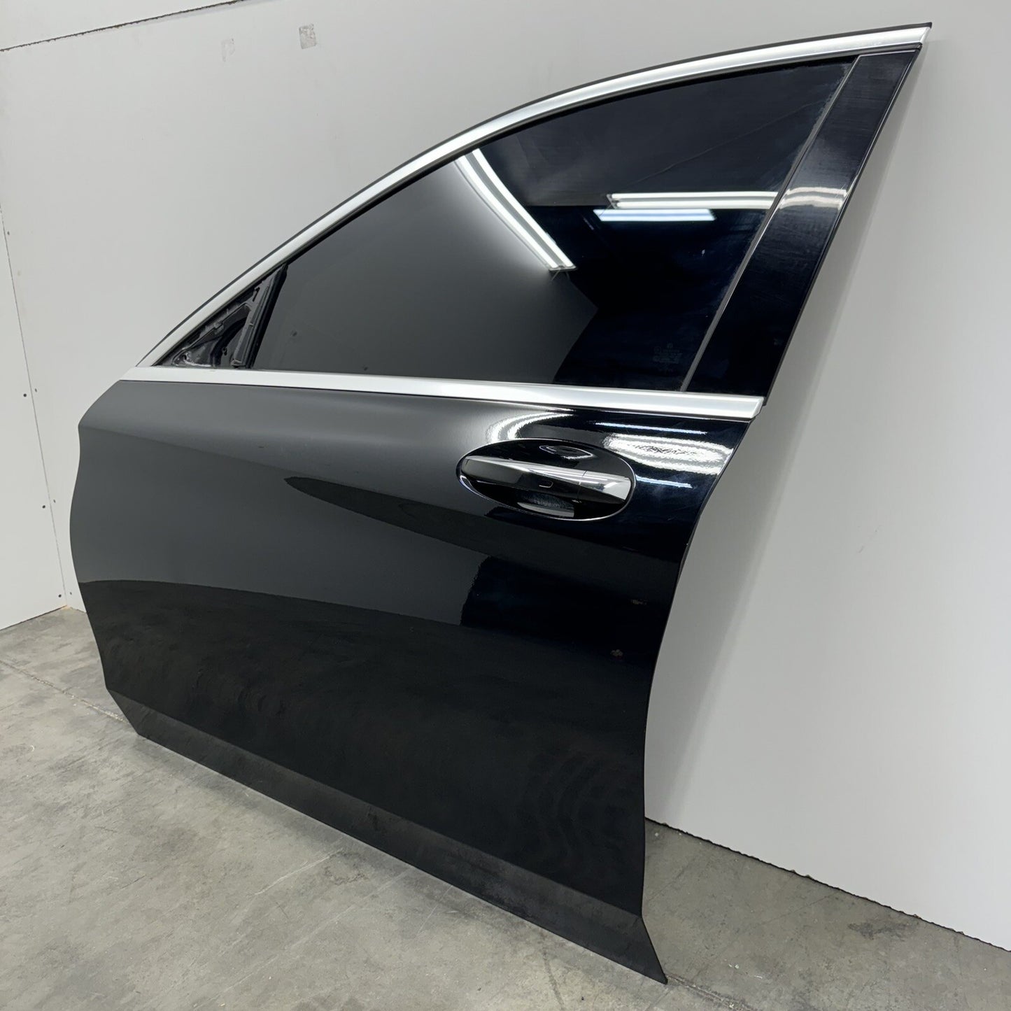 15-20 Mercedes W205 C63 Driver Left Front Door Shell Complete Black OEM