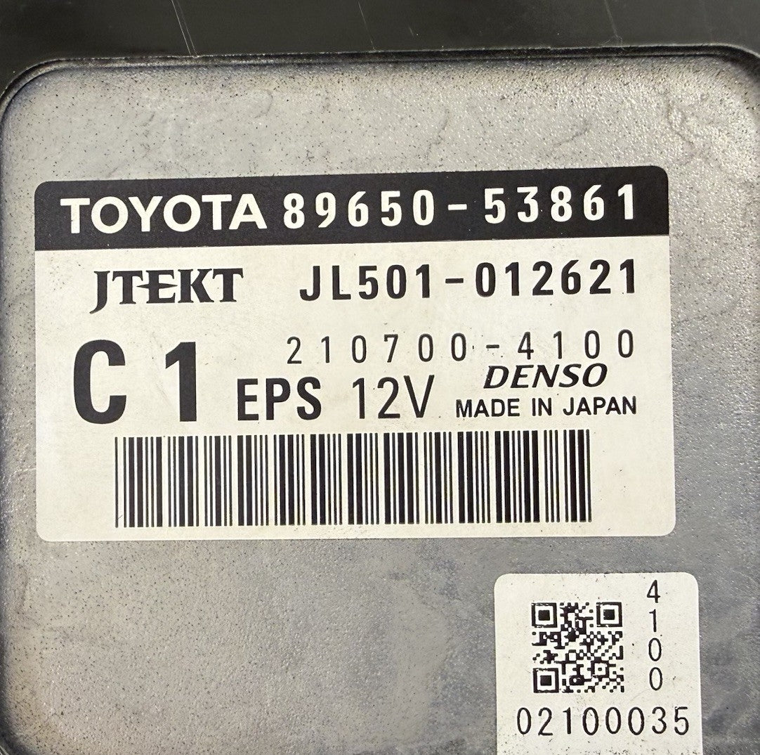 24-25 Lexus IS300 IS350 F Sport Power Steering Control Module 89650-53861 OEM