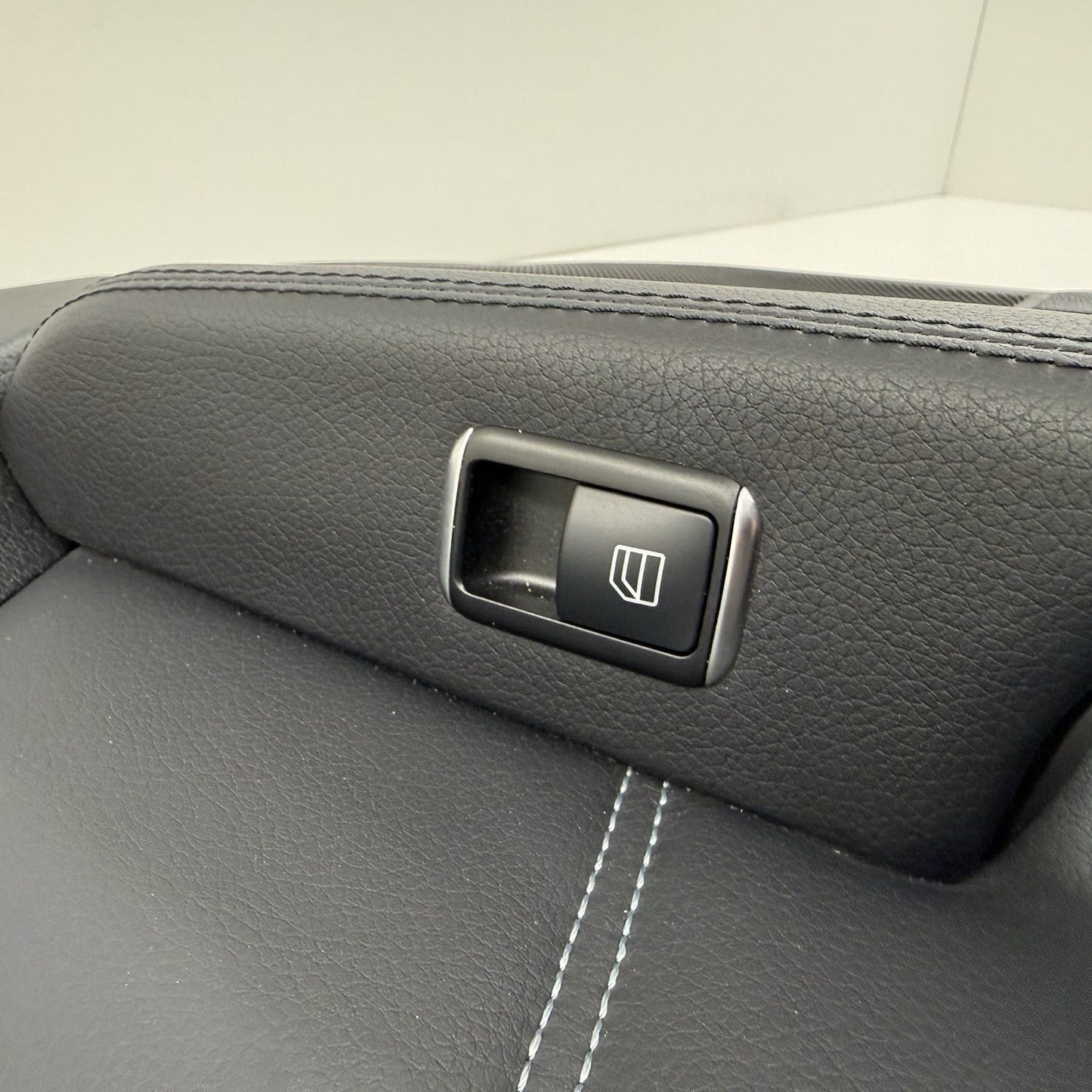 14-16 Mercedes W212 E350 Driver Left Rear Door Panel Interior Trim Black OEM