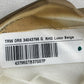 10-16 PORSCHE PANAMERA RIGHT FRONT LOWER KNEE AIRBAG AIR BAG SRS LUXOR BEIGE OEM