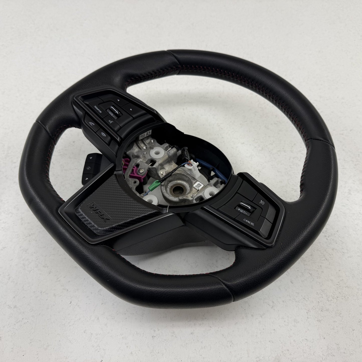 2022-2026 Subaru WRX Limited Manual Flat Bottom Steering Wheel Leather Black OEM