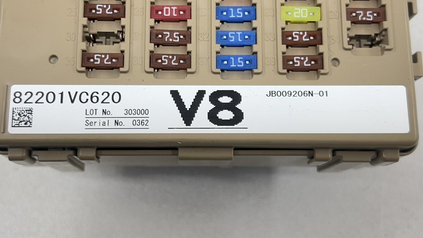 2023 SUBARU WRX INTERIOR CABIN FUSE RELAY JUNCTION BOX 82201VC620 OEM