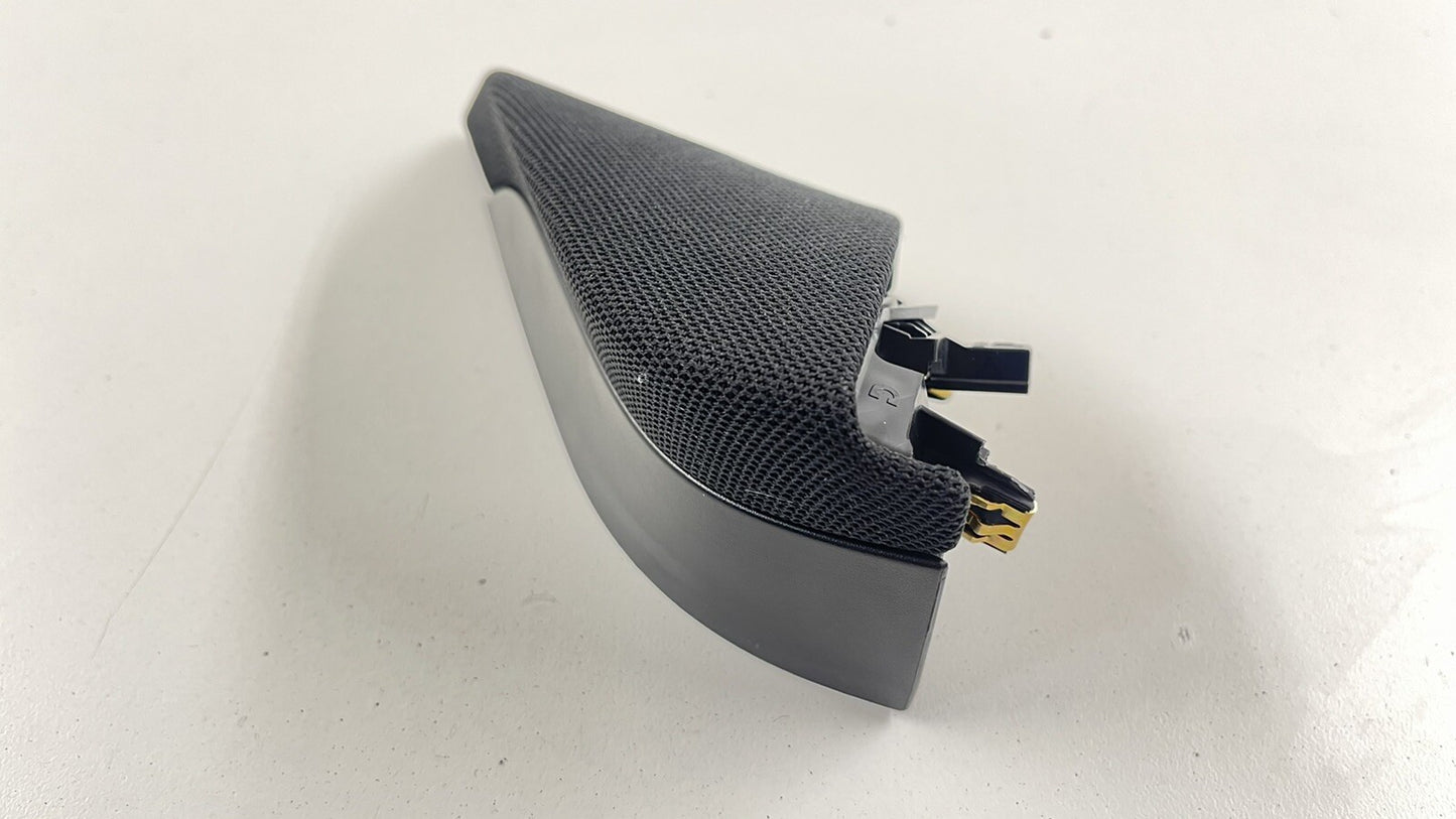 17-21 TESLA MODEL 3 RIGHT FRONT DOOR PANEL CORNER TWEETER SPEAKER TRIM OEM