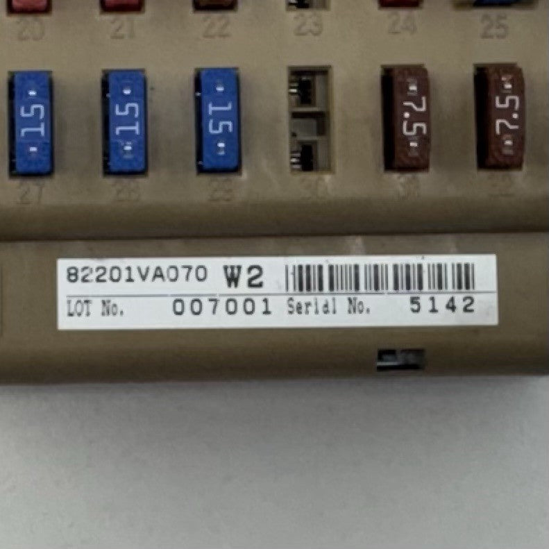 18-21 Subaru STI Dashboard Cabin Fuse Relay Junction Box Module 82201VA070 OEM