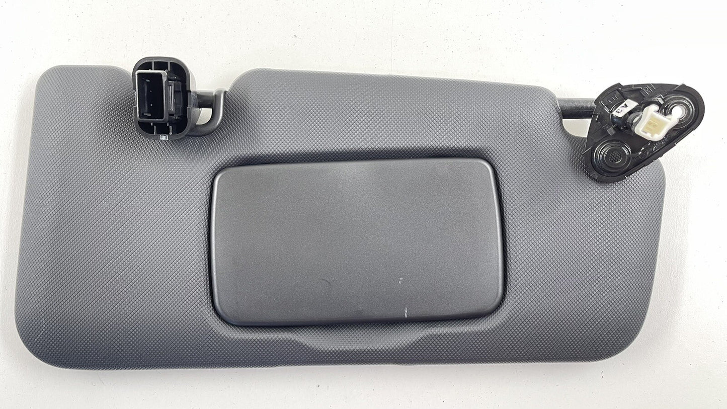 22-23 SUBARU WRX PASSENGER RIGHT FRONT SUNVISOR SUN VISOR SHADE BLACK OEM