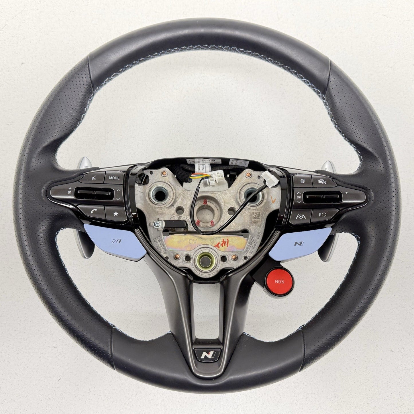 24-26 Hyundai Elantra N Steering Wheel W/ Paddle Shifters Leather OEM
