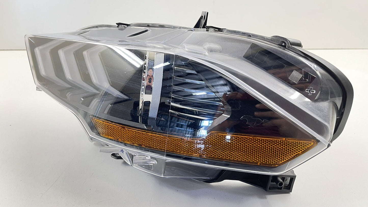 18-23 FORD MUSTANG GT DRIVER LEFT FRONT HEADLIGHT HEAD LIGHT LAMP OEM