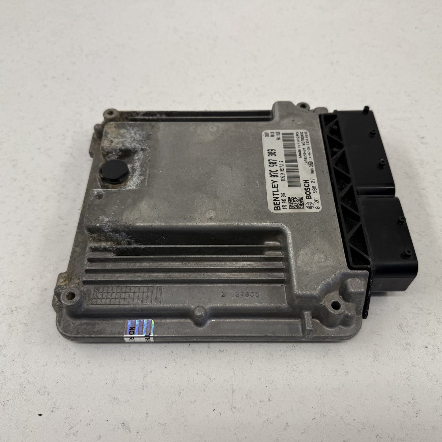 2014-2018 Bentley Flying Spur W12 Engine Control Module ECU Pair 07C907309 OEM