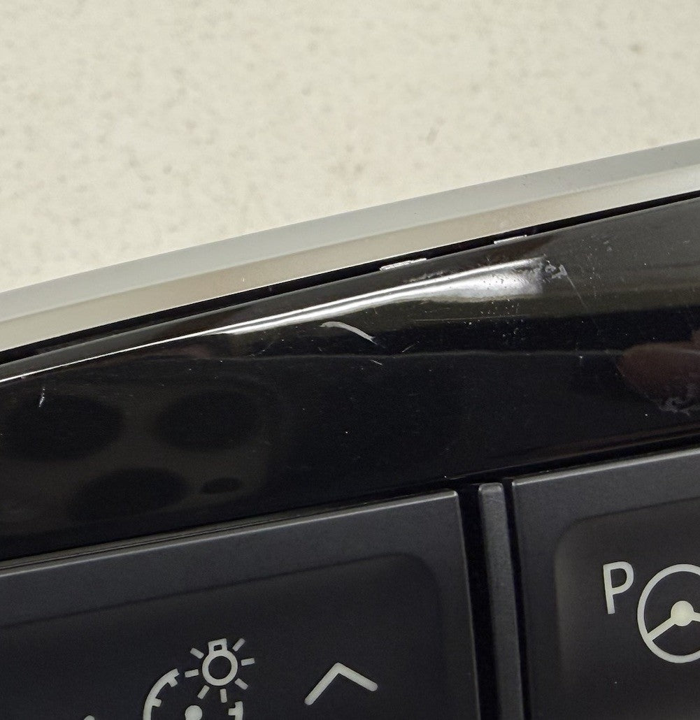 17-22 Toyota Prius / Prius Prime Front Left Dash Cover Trim With Buttons OEM