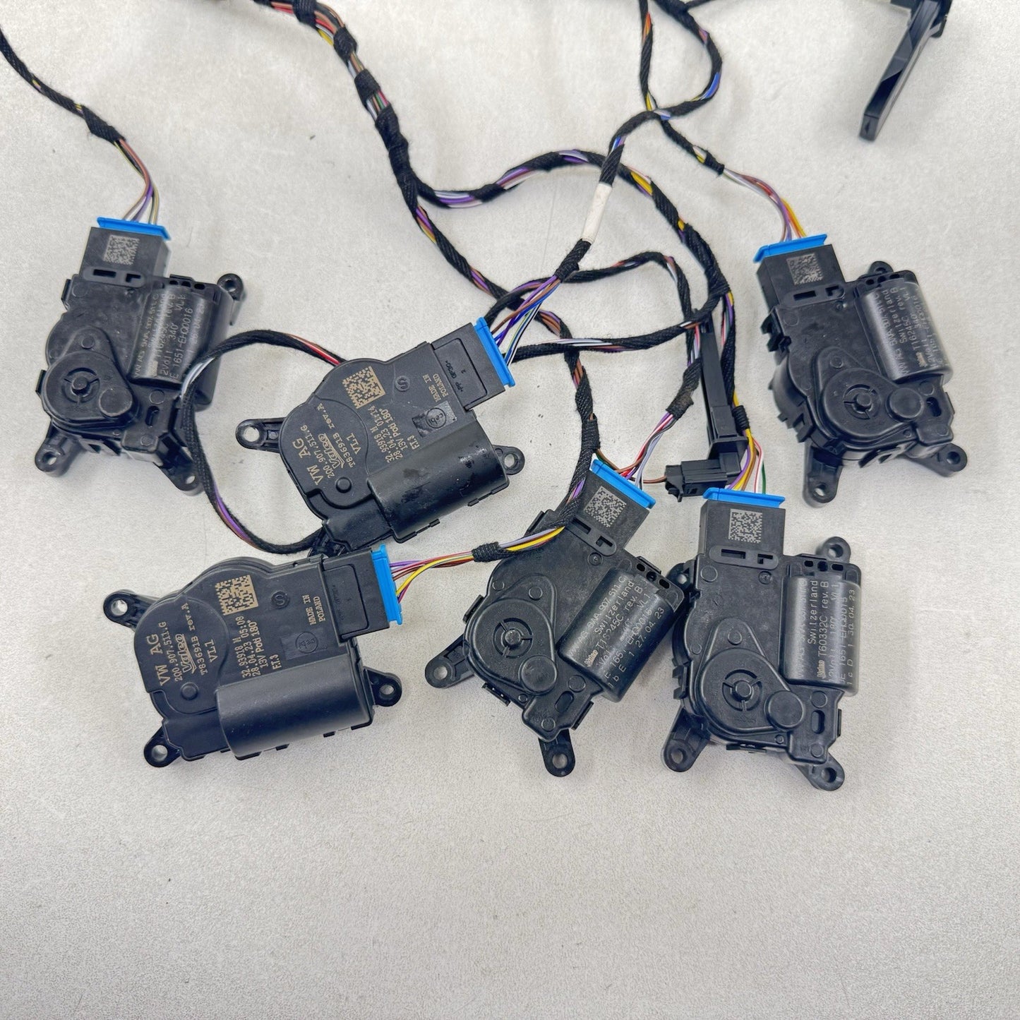 22-25 VOLKSWAGEN GOLF R MK8 HVAC HEATER AC FLAP MOTOR AIR MIX ACTUATOR SET OEM
