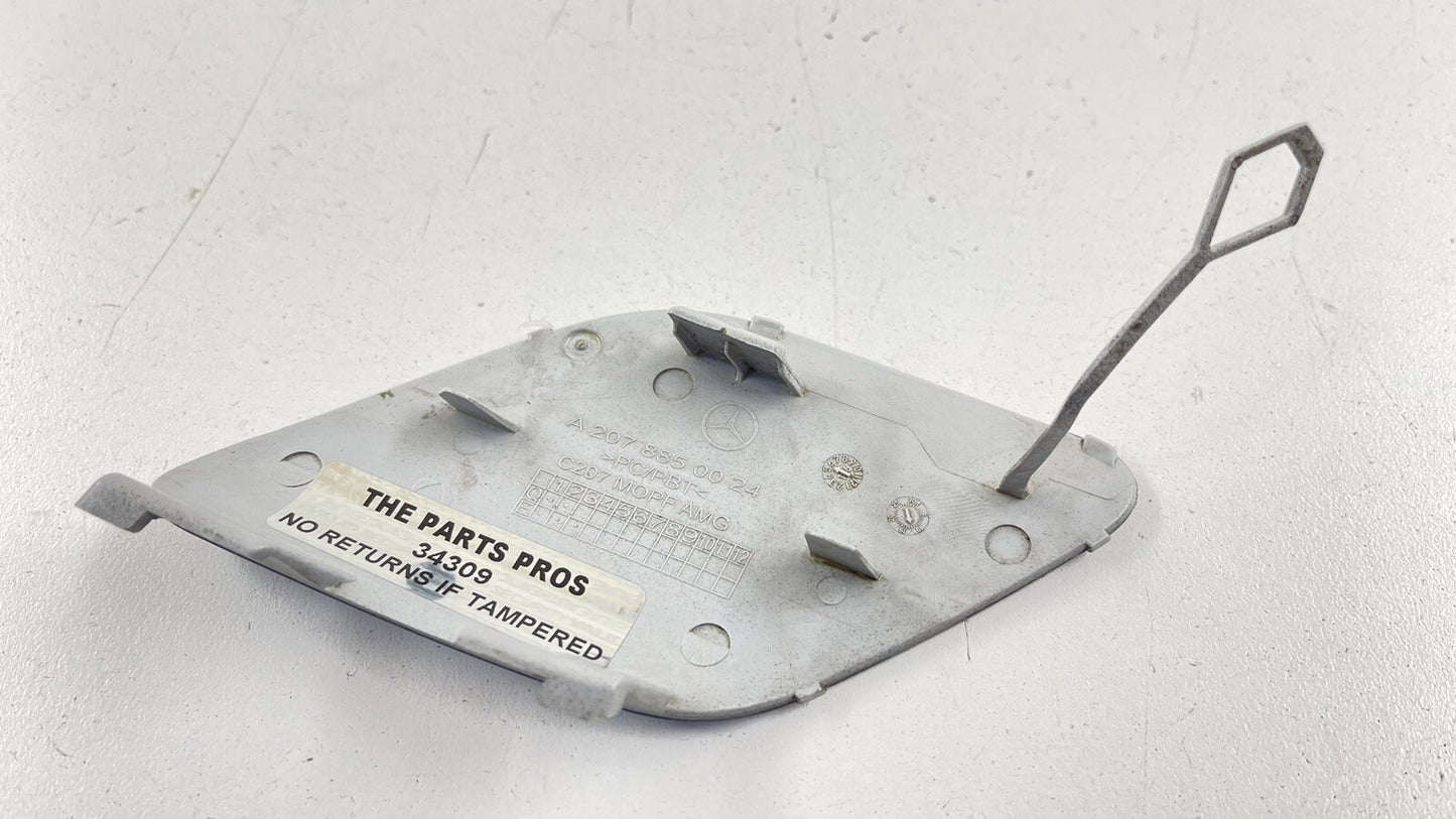 14-17 MERCEDES BENZ E550 W207 FRONT BUMPER TOW HOOK EYE CAP COVER LID TRIM OEM