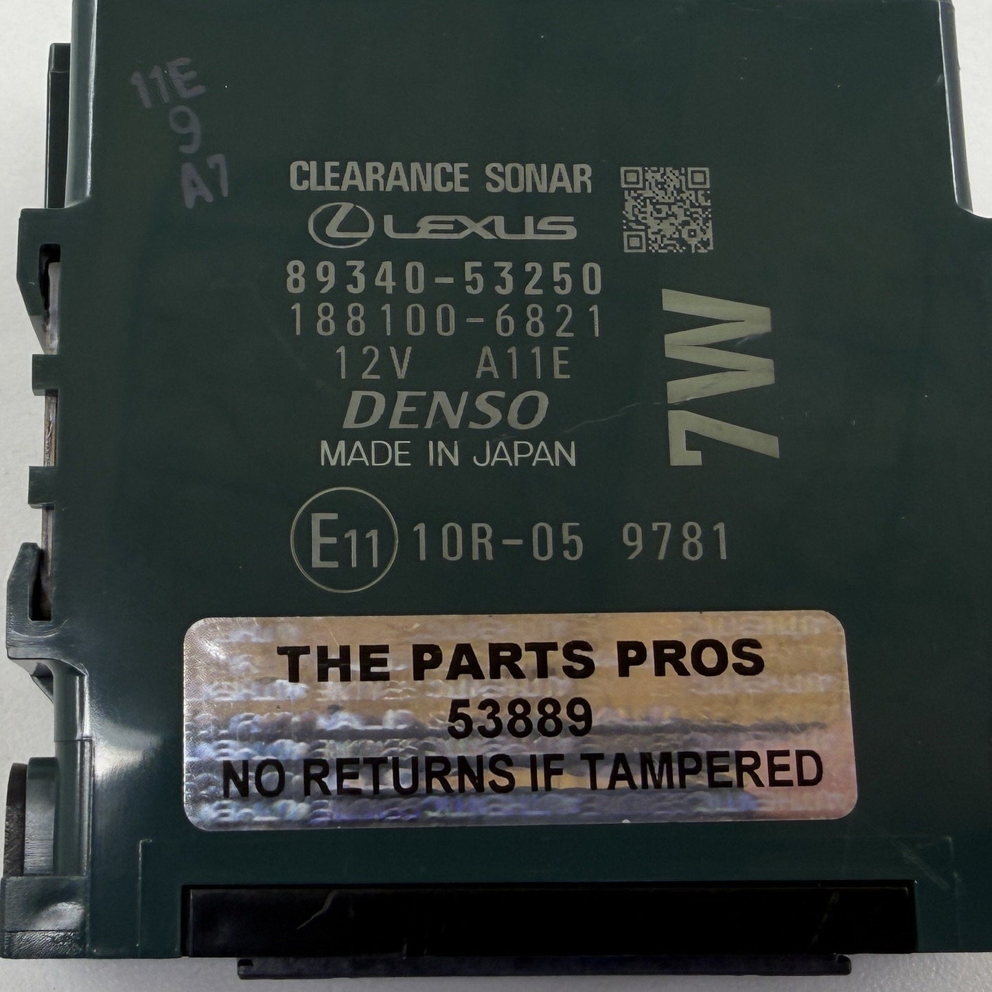 2022-2025 Lexus IS500 Park Assist Clearance Sonar Control Module 89340-53250 OEM