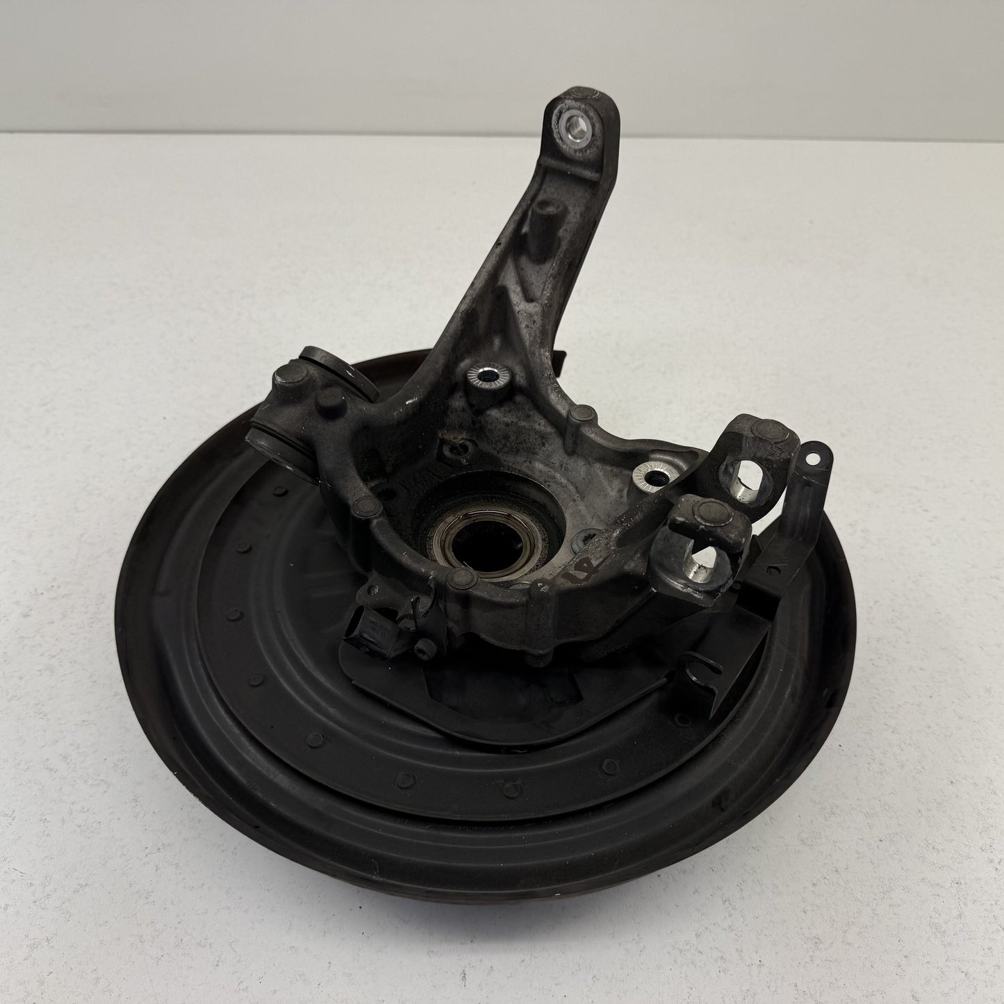 14-18 Bentley Flying Spur Left Rear Knuckle Hub Control Arm Suspension Set OEM