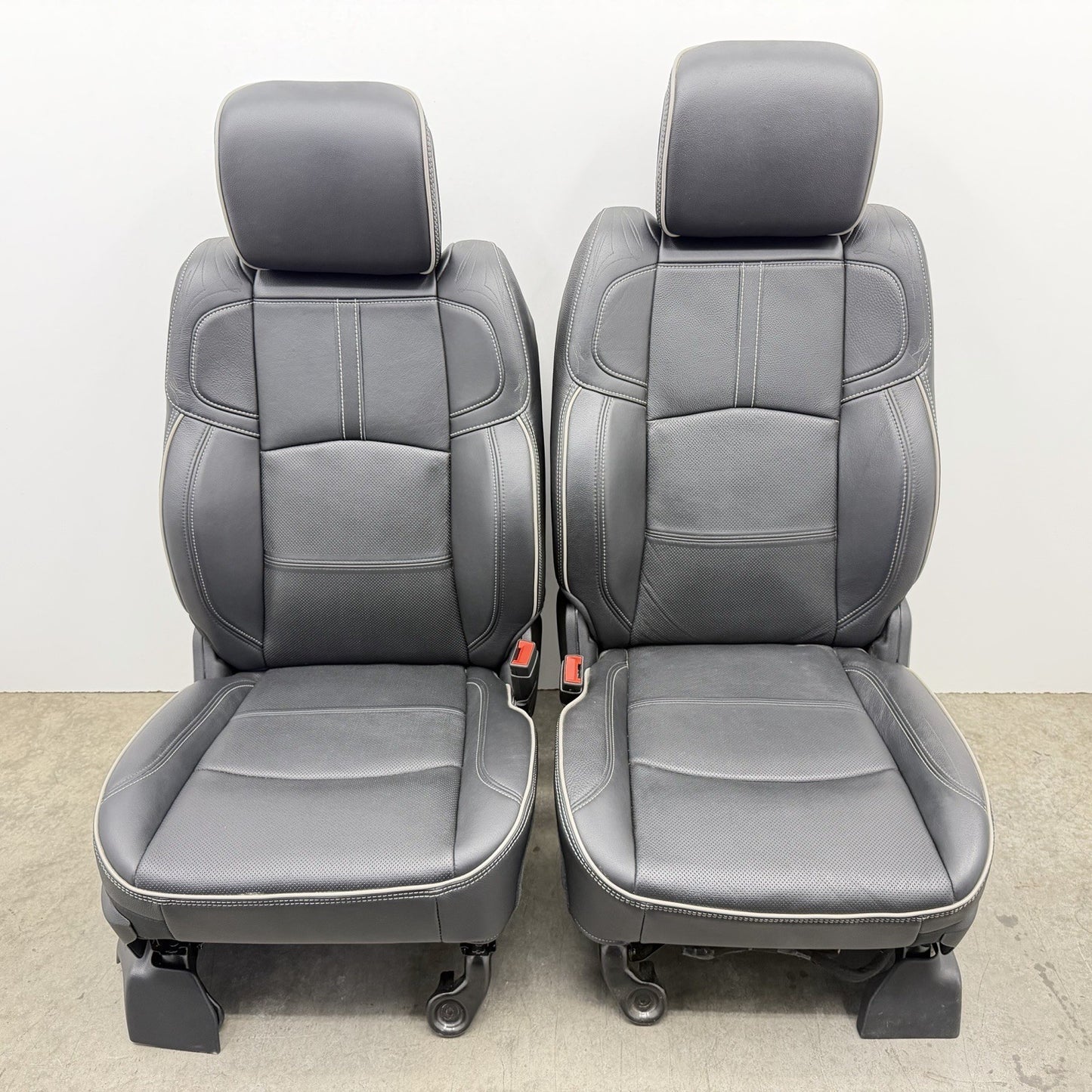 19-24 Ram 4500 5500 Crew Cab Limited Seat Set Front & Rear Leather Black OEM