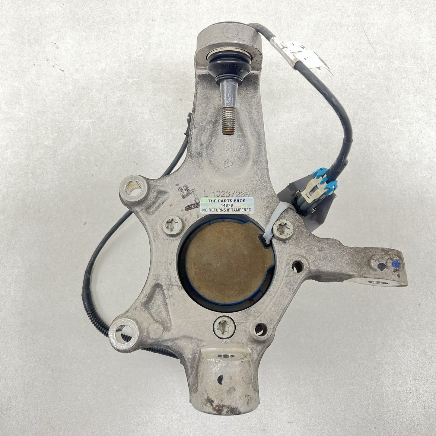 01-04 CORVETTE C5 Z06 LEFT FRONT SPINDLE KNUCKLE HUB WITH CONTROL ARM SET OEM