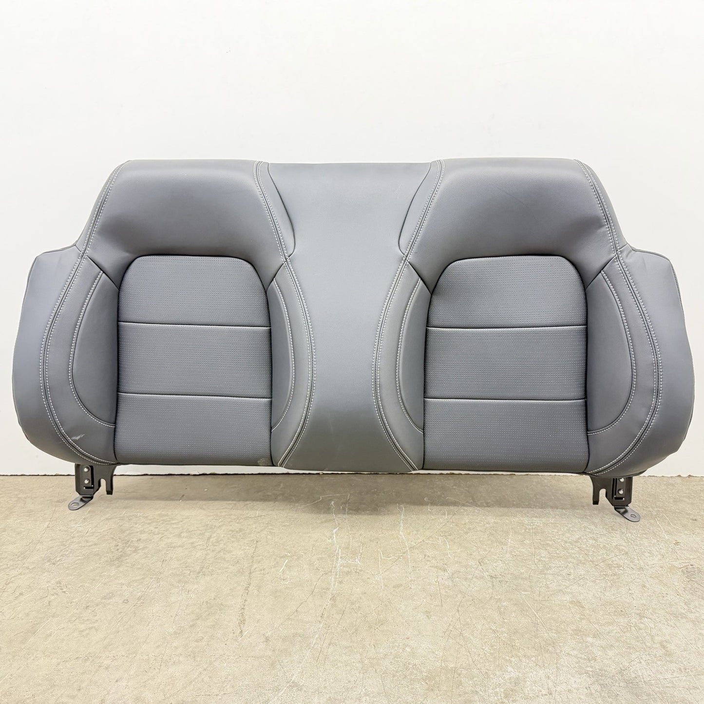 24-26 Ford Mustang Convertible Rear Seat Set Upper & Lower Cushion Leather OEM