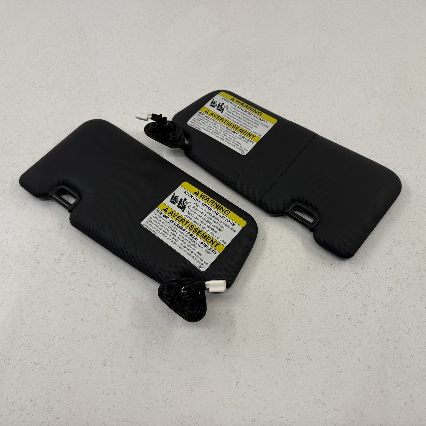 2022-2026 Subaru WRX Limited Sunvisor Sun Visor Shade Pair Left Right Black OEM