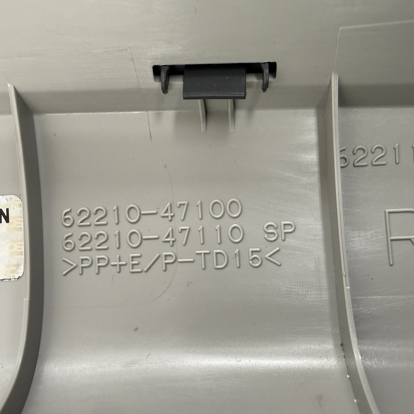 23-26 Toyota Prius Front A Pillar Interior Trim Pair Gray With JBL OEM