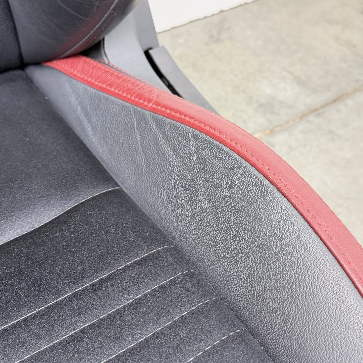 18-21 Subaru WRX STI Left And Right Front Seat Pair Leather Suede OEM Nice!