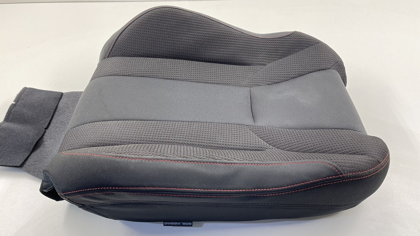 22-23 SUBARU WRX DRIVER LEFT FRONT LOWER SEAT CUSHION COVER CLOTH OEM